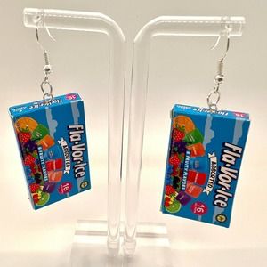 Mini Brands Earrings - Flavor Ice Popsicle Boxes Earrings - Summer Earrings
